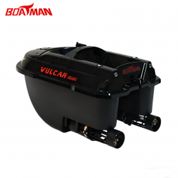 Boatman Vulcan Mini Pro Black Bateau Amorceur GPS Sondeur Autopilote | CarpeConnect