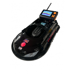 Boatman Vulcan Mini Pro Black Bateau Amorceur GPS Sondeur Autopilote | CarpeConnect