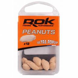 Rok Peanuts Ultra Pop-Up Light x12 - Imitation cacahuète carpe | CarpeConnect