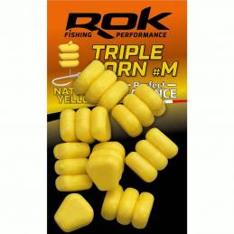 Rok Yellow Balanced Triple Corn M x15 - Maïs équilibré carpe | CarpeConnect