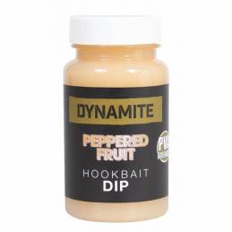 Dynamite Baits Peppered Fruit Bait Dip 100 ml - Booster liquide carpe | CarpeConnect
