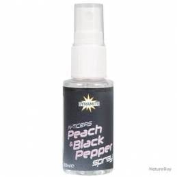 Dynamite Baits N-Ticers Peach Black Pepper Spray 30 ml - Spray attractant carpe | CarpeConnect