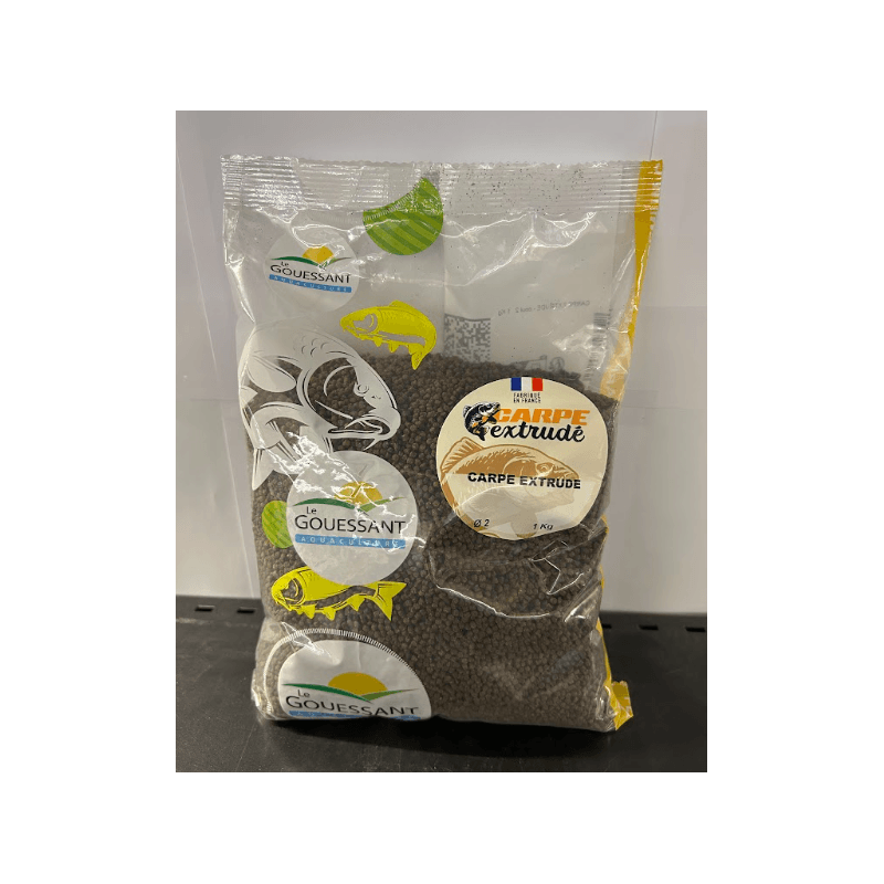 Le Gouessant Pellets Extrudé 2 mm 1 kg - Pellets carpe amorçage ultra fin | CarpeConnect