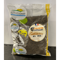 Le Gouessant Pellets Extrudé 3 mm 1 kg - Pellets carpe amorçage fin | CarpeConnect