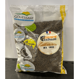 Le Gouessant Pellets Extrudé 3 mm 1 kg - Pellets carpe amorçage fin | CarpeConnect