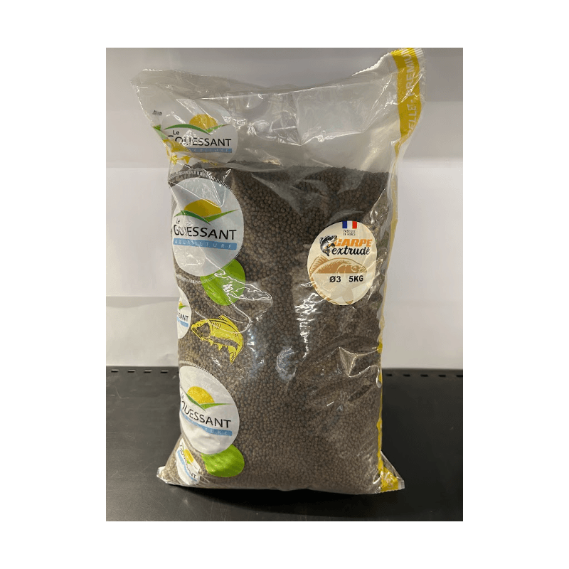 Le Gouessant Pellets Extrudé 3 mm 5 kg - Pellets carpe amorçage fin | CarpeConnect