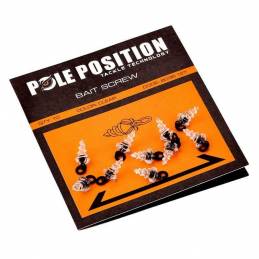 Accroche Appâts Pole Position Bait Screw Vis Bouillette Carpe | CarpeConnect