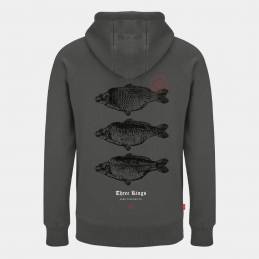 Sweat à Capuche Kumu 3 Rois Gris XL – Confort & Style | CarpeConnect