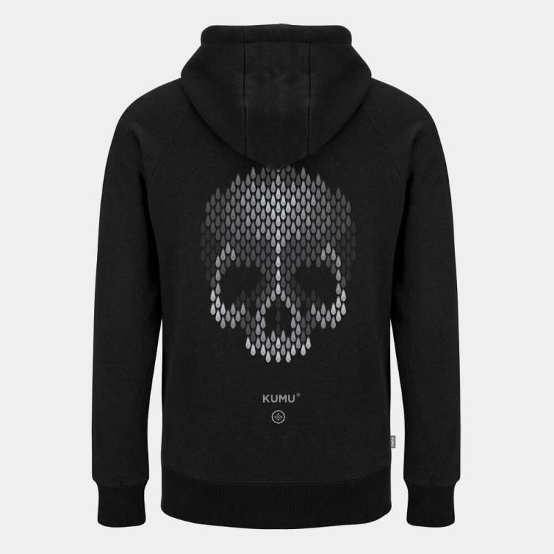 Sweat Homme Kumu Lead Head Hoodie Noir S – Confort & Style | CarpeConnect