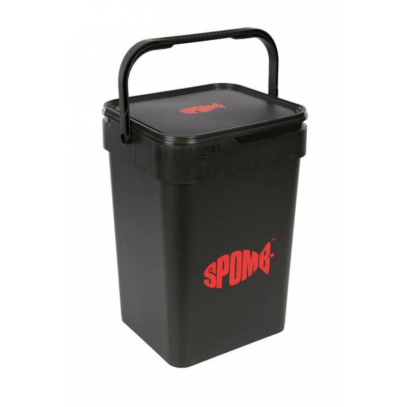 Seau Spomb Bucket 24L Amorçage Carpe Robuste | CarpeConnect