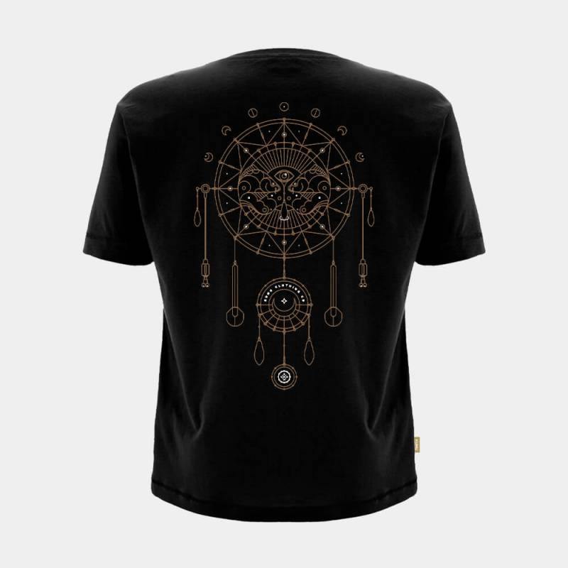 Tee Shirt Kumu Dreamcatcher Noir – Confort et style | CarpeConnect