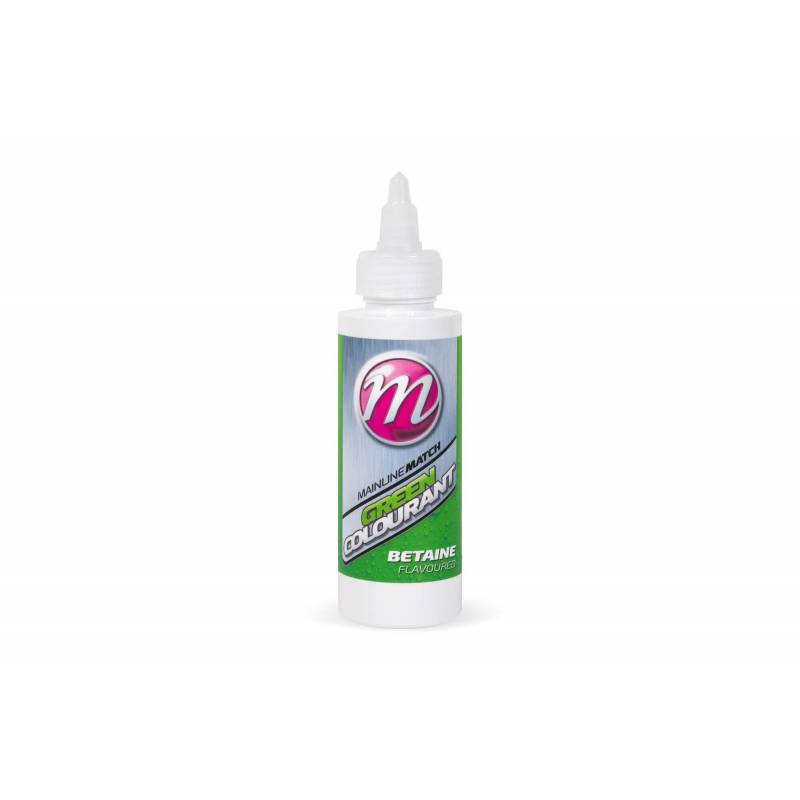 Mainline Betaine Flavoured Colourants 100ml Vert – Additif appâts carpe | CarpeConnect