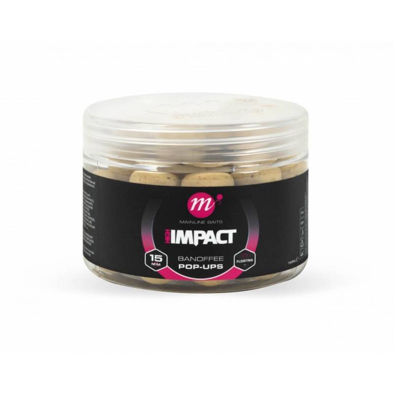 Mainline Hi Impact Banoffee Pop Up 15mm – Pop-ups carpe flottants | CarpeConnect