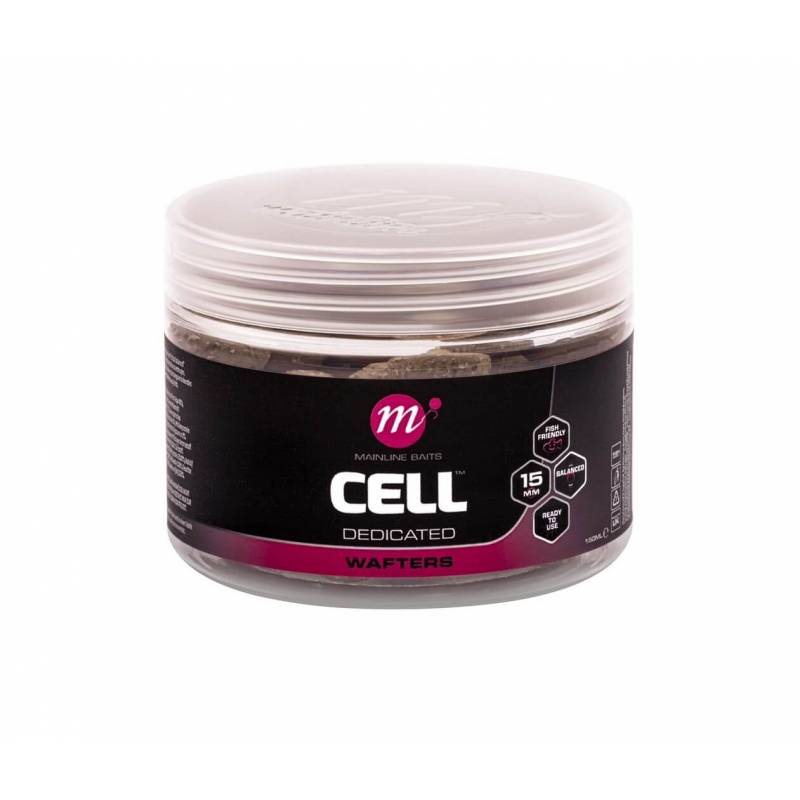 Mainline Cell Wafters 15mm – Appâts équilibrés carpe | CarpeConnect