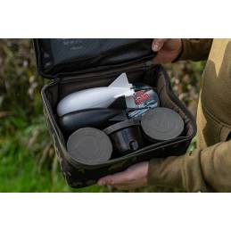 Korda Compac 200 Tackle Pouch Dark Kamo – Pochette grande capacité carpe | CarpeConnect