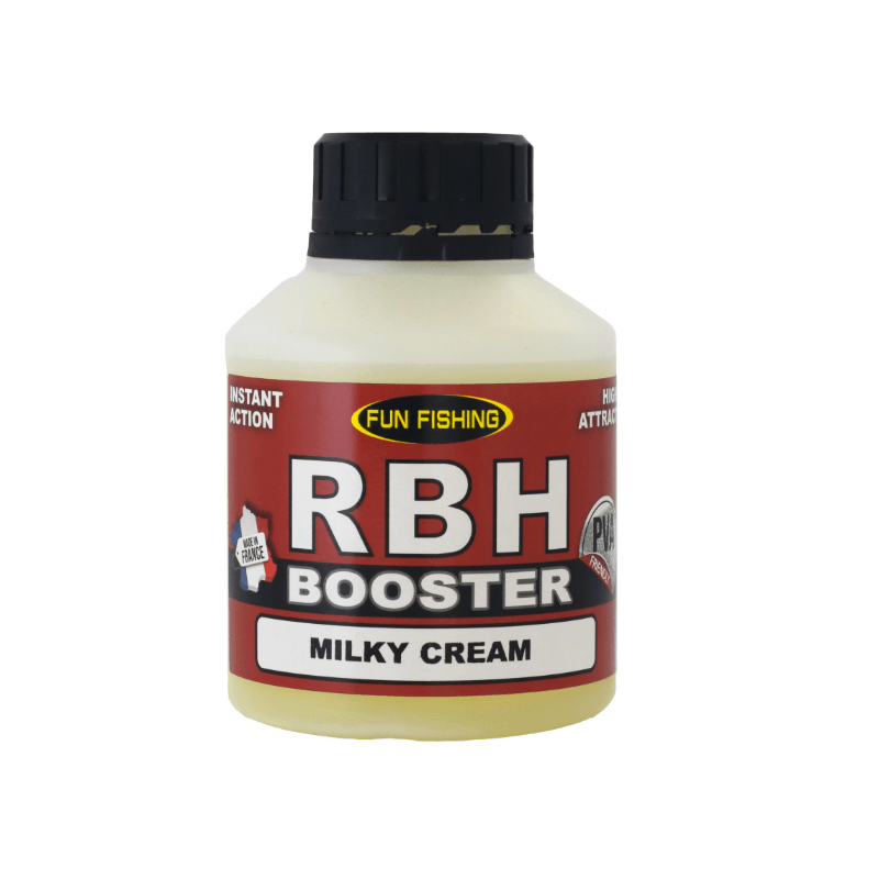 Fun Fishing RBH Booster Milky Cream 250ml Attractant Carpe PVA