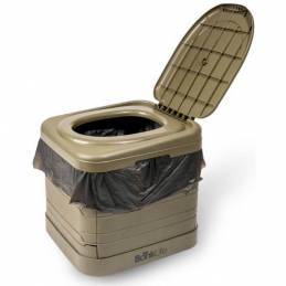 Nash Bank Life Toilet Toilettes Portables Pliables 43cm 3kg | CarpeConnect