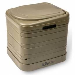 Nash Bank Life Toilet Toilettes Portables Pliables 43cm 3kg | CarpeConnect
