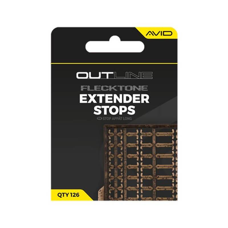 Avid Carp FleckTone Extender Stops - Pack 126 pièces | CarpeConnect
