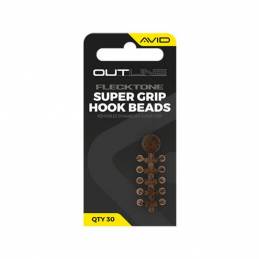 Avid Carp FleckTone Super Grip Hook Beads - Pack 30 | CarpeConnect