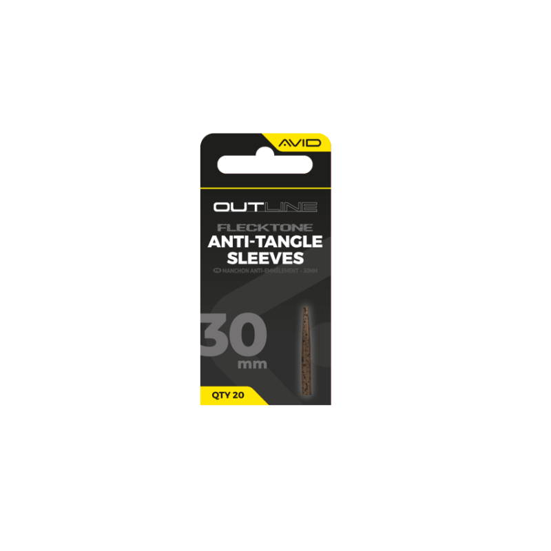 Avid Carp Outline FleckTone Anti-Tangle Sleeve 30mm | Manchon Carpe