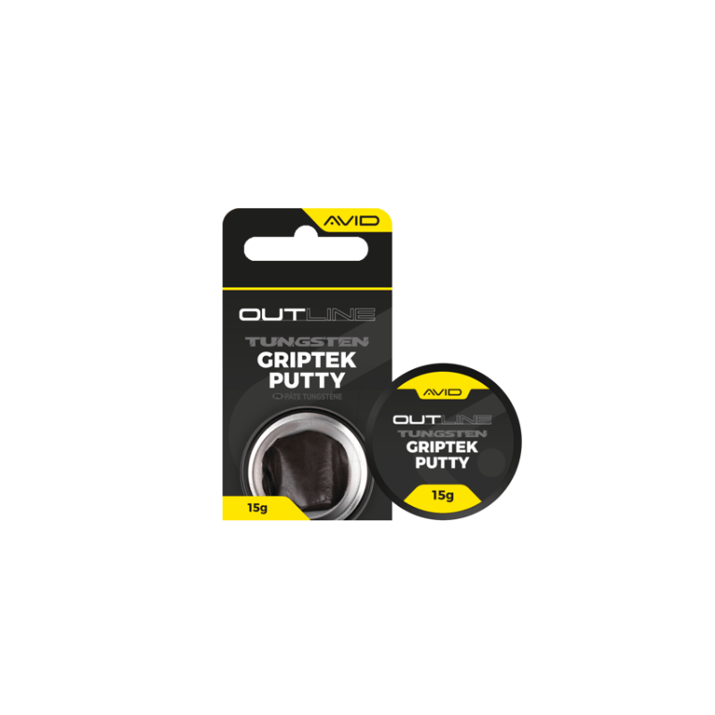 Avid Carp Outline Tungsten GripTek Putty 15g | Pâte Tungstène Carpe