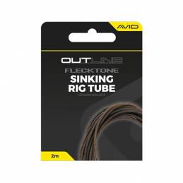 Avid Carp Outline FleckTone Sinking Rig Tube – Tube de montage coulant camouflé | CarpeConnect