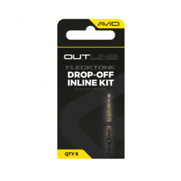 Avid Carp Outline FleckTone Drop-Off Inline Kit – Kit de largage pour lignes de pêche | CarpeConnect