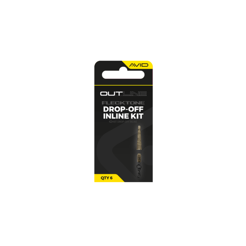 Avid Carp Outline FleckTone Drop-Off Inline Kit – Kit de largage pour lignes de pêche | CarpeConnect