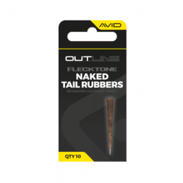 Avid Carp Outline FleckTone Naked Tail Rubber – Manchons caoutchouc coniques | CarpeConnect