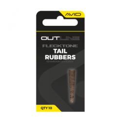 Avid Carp Outline FleckTone Tail Rubber – Manchons caoutchouc pour clips de plomb | CarpeConnect