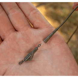 Avid Carp Outline FleckTone Fused Lead QC Clips – Clips de plomb monobloc | CarpeConnect