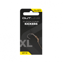Avid Carp Outline FleckTone Kickers XL | Kickers D-Rig carpe réutilisables | CarpeConnect