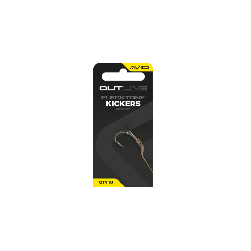 Avid Carp Outline FleckTone Kickers | Kickers carpe réutilisables | CarpeConnect