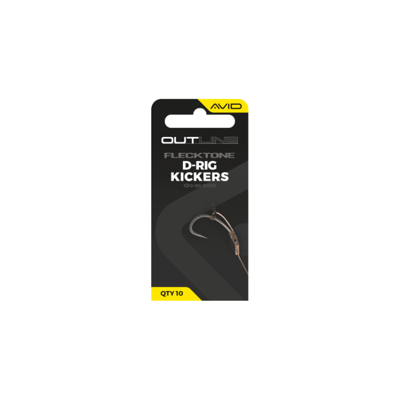Avid Carp Outline FleckTone D-Rig Kicker | Accessoire montage carpe | CarpeConnect