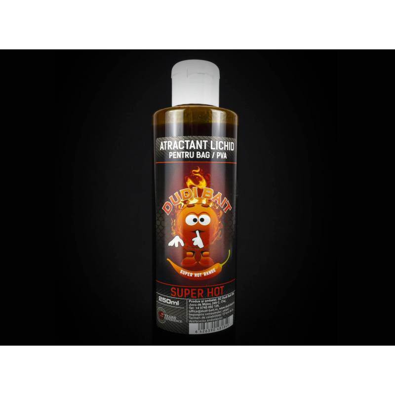 Dudi Bait Aditiv Bag Super Hot 250 ml
