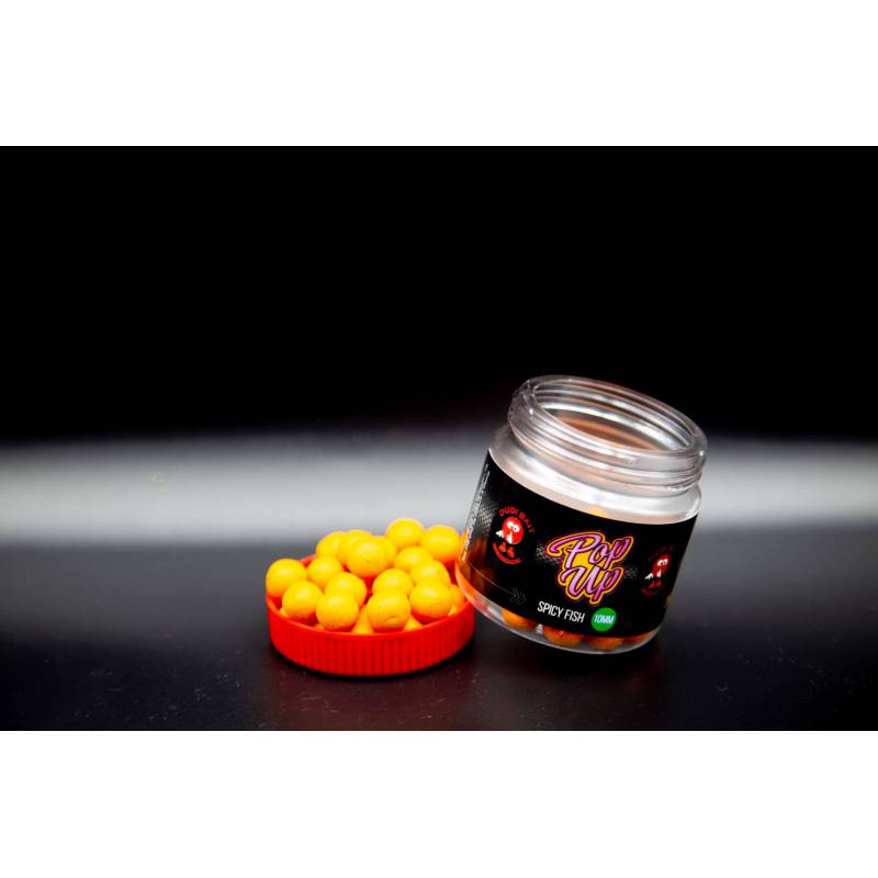 Dudi Bait Pop Up Squid Spicy Fish 10 mm