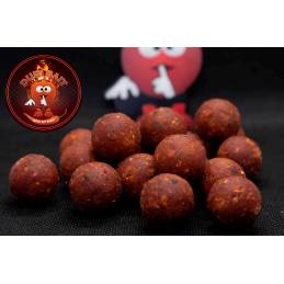 Dudi Bait Bouillettes Soluble Mister Red Super Hot 24 mm 1 kg