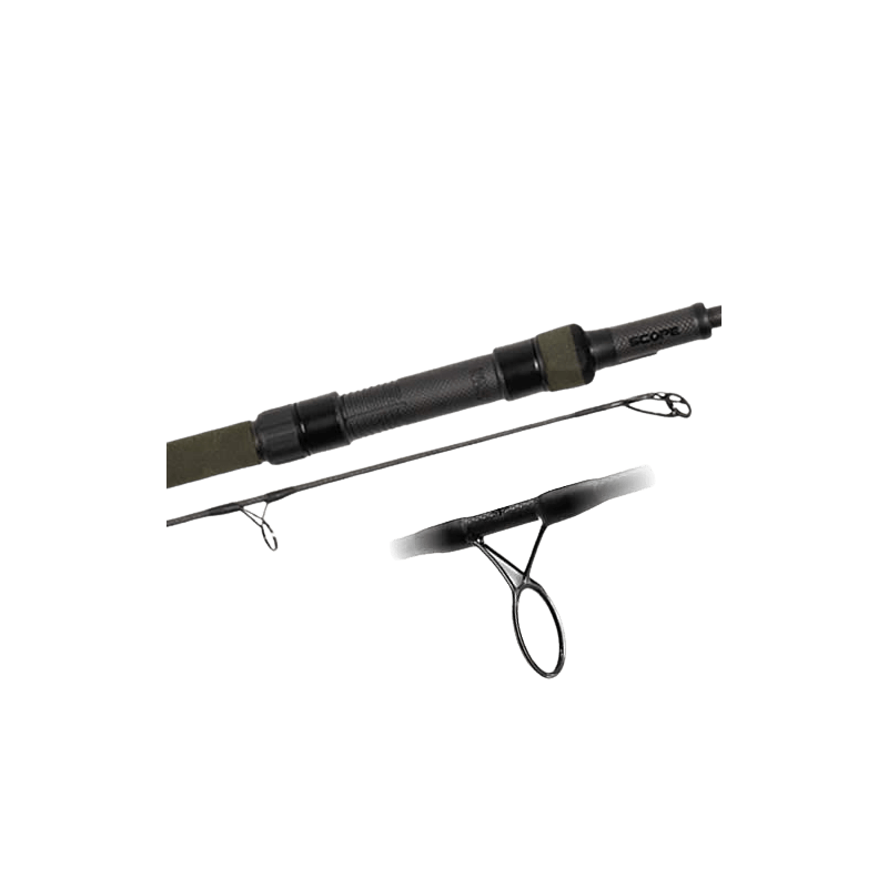 Nash Scope OPS 10ft 3.5lb Olive Duplon canne carpe compacte et puissante