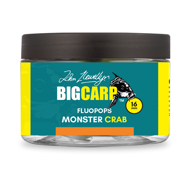 Pop-Ups Fluo Orange Monster Crab 12mm – Hi-Vis & Hi-Attract | CarpeConnect