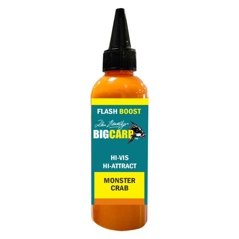 Flash Boost Monster Crab 100ml – Booster PVA haute attractivité carpe | CarpeConnect