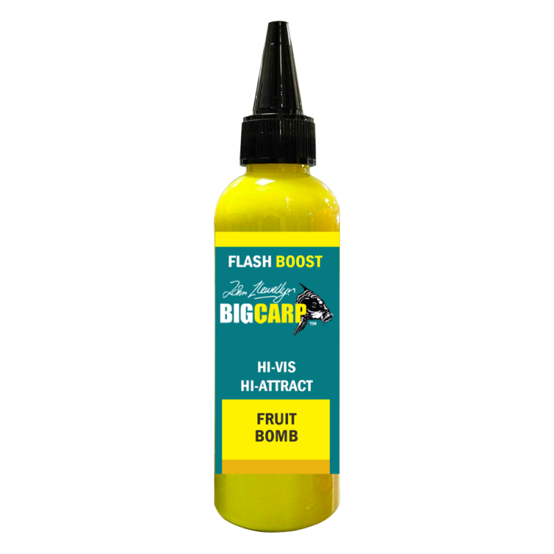 Flash Boost Fruit Bomb 100ml – Booster PVA haute attractivité carpe | CarpeConnect