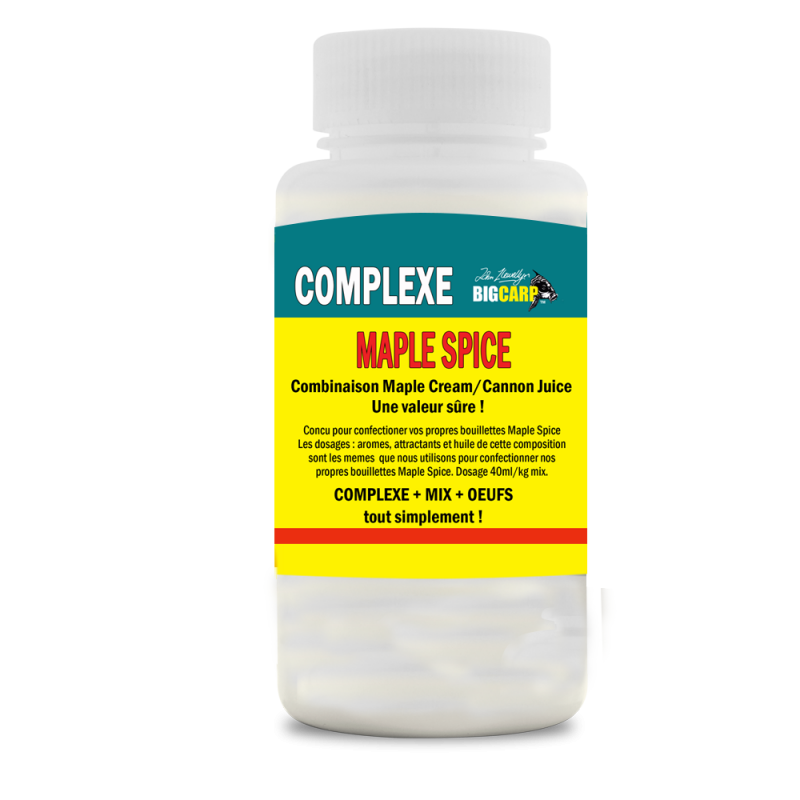 BIG CARP COMPLEXE MAPLE SPICE 250 ML