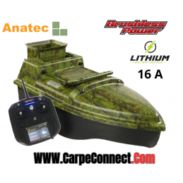 Bateau Amorceur Anatec Monocoque S Camou Oak Lithium Brushless DE-SR07 16Ah