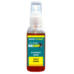 Spray Booster Fruit Bomb 100ml – Additif PVA Friendly pour pop-ups | CarpeConnect