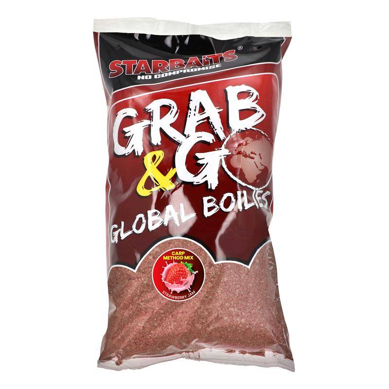 Starbaits Grab & Go Method Mix Strawberry Jam 1,8kg – CarpeConnect
