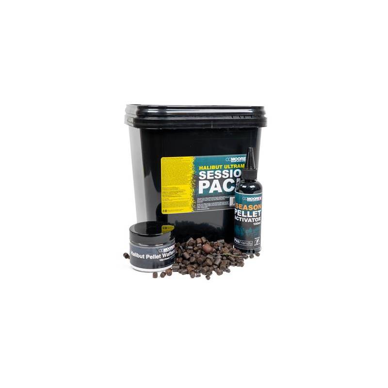 CC Moore Halibut Ultramix Session Pack 2kg Pellets Booster Wafters Carpe