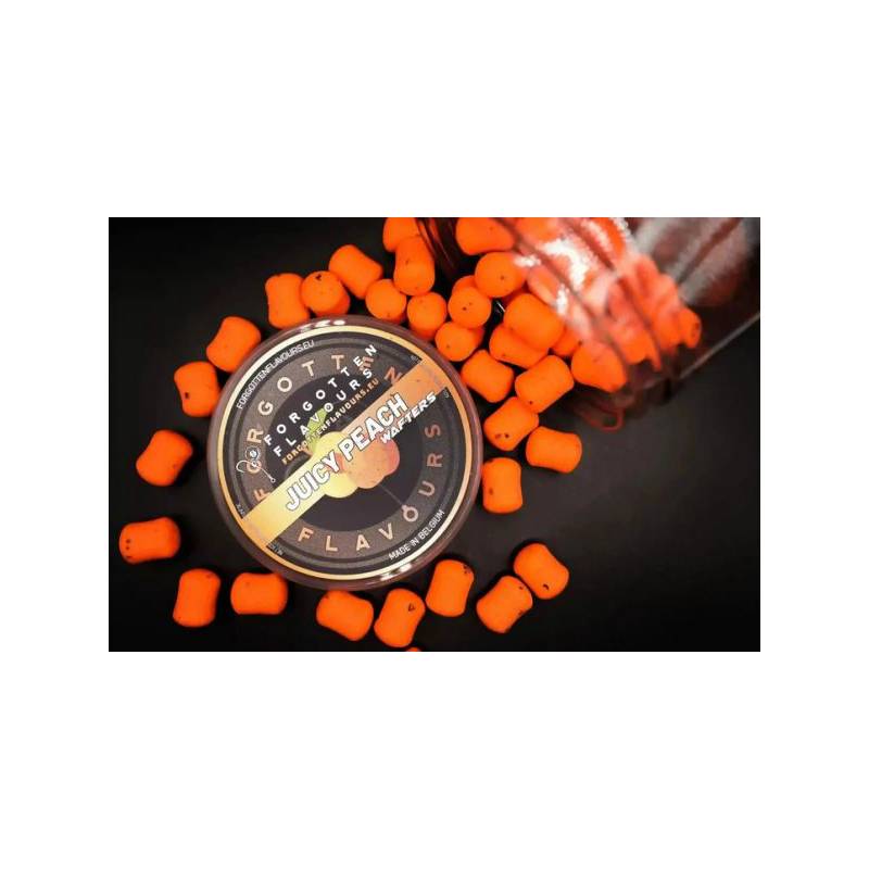 Forgotten Flavours Juicy Peach Wafters 15x12 mm – Appâts Premium Carpe | CarpeConnect