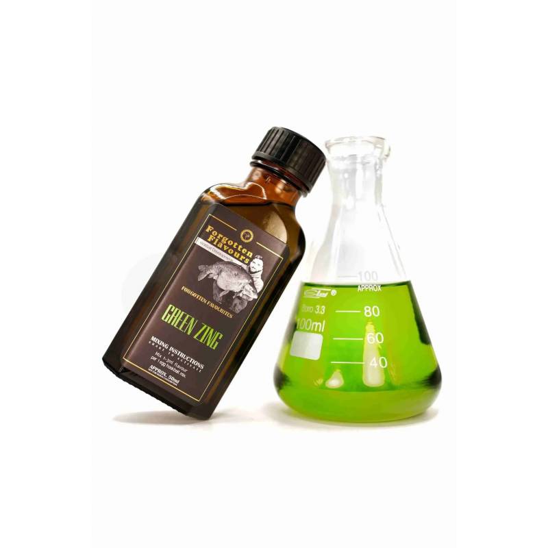 Forgotten Flavours Green Zing Flavour Concentrate – Arôme Frais pour Carpe | CarpeConnect