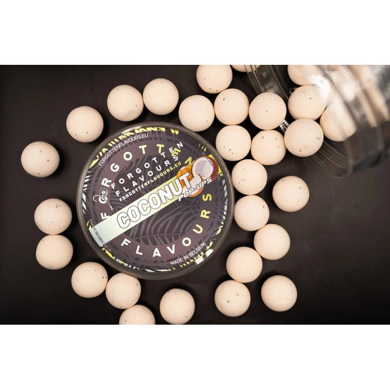 Forgotten Flavours Coconut Pop Ups 15mm | Pop-ups Carpe Haut de Gamme Coco